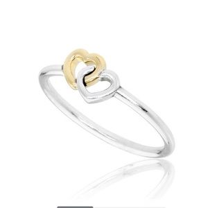 Pandora Heart to Heart Ring